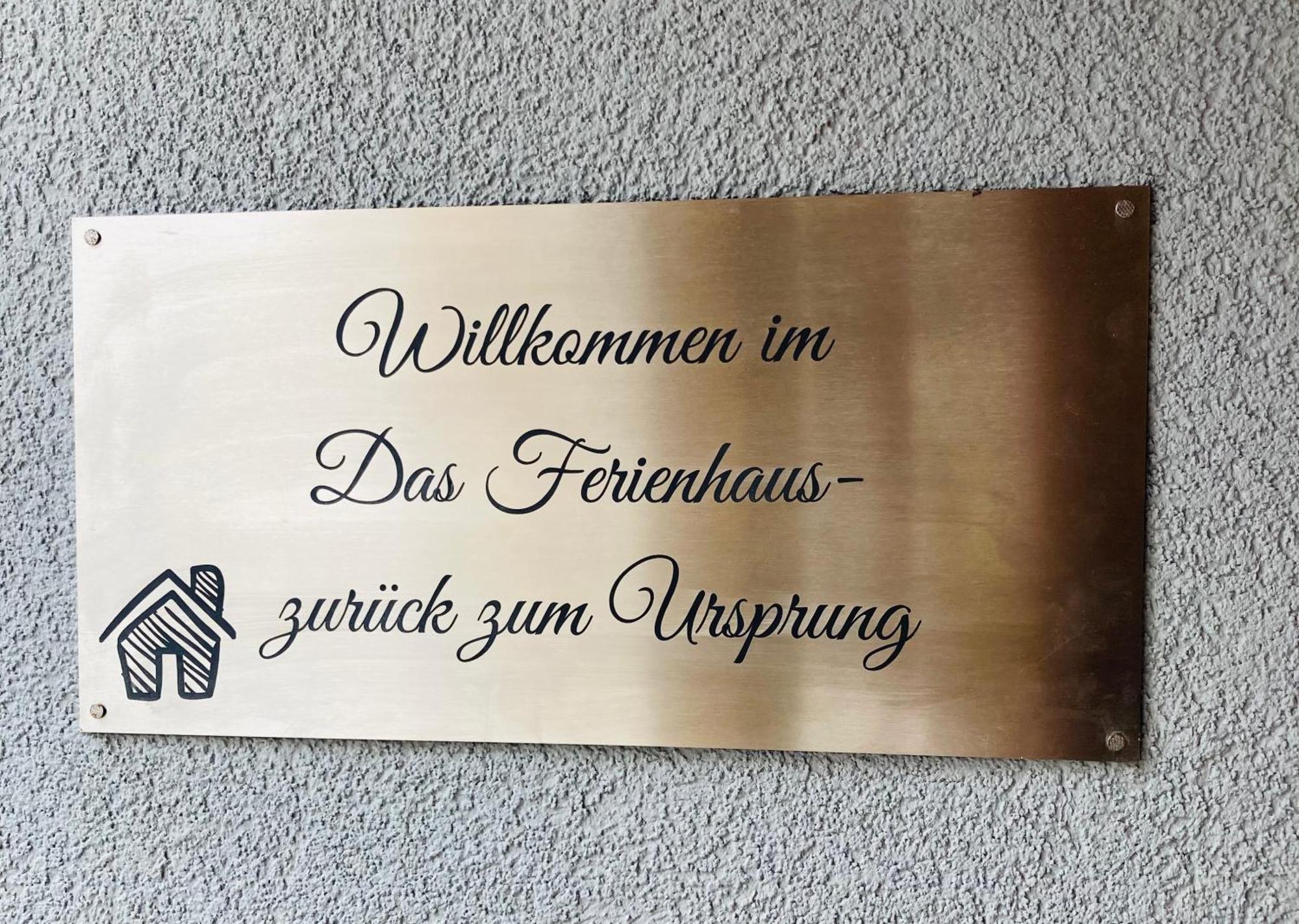 Das Ferienhaus-Zurueck Zum Ursprung Гюссинг Экстерьер фото